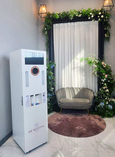 BW웨딩홀, 미니 포토키오스크 설치